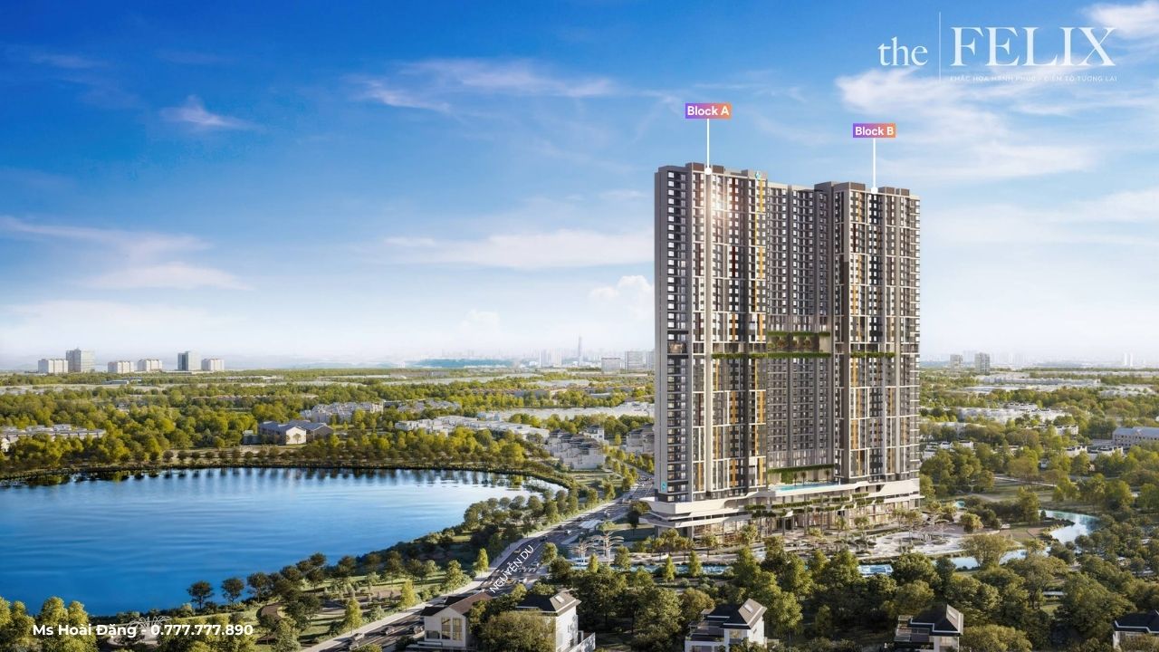 Toàn cảnh dự án căn hộ chung cư The Felix Thuận An