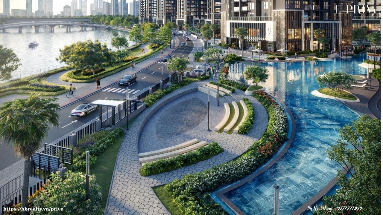 Khám Phá Tiện Ích Hồ Bơi Resort, Vô Cực & Skypool Đẳng Cấp Tại Dự Án Căn Hộ The Privé Quận 2 Đất Xanh