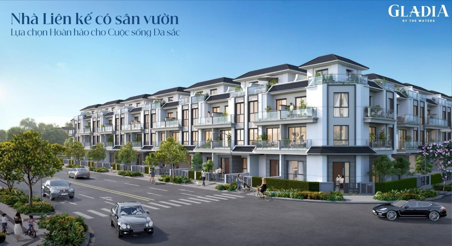 Thiết Kế Nhà Phố Gladia by the Waters | Mẫu Nhà & Mặt Bằng Chi Tiết