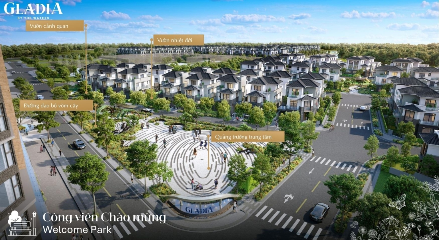 Công Viên Chào Mừng (Welcome Park) Tại Gladia by the WatersCông Viên Sức Khỏe (Wellness Park) tại Gladia by the Waters