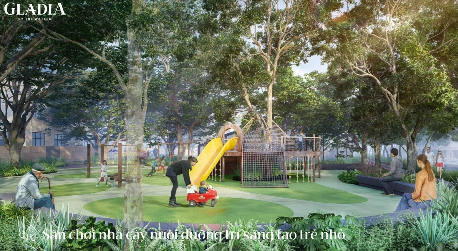 Sân Chơi Nhà Cây tại Gladia by the Waters | Tiện Ích Cho Trẻ Em