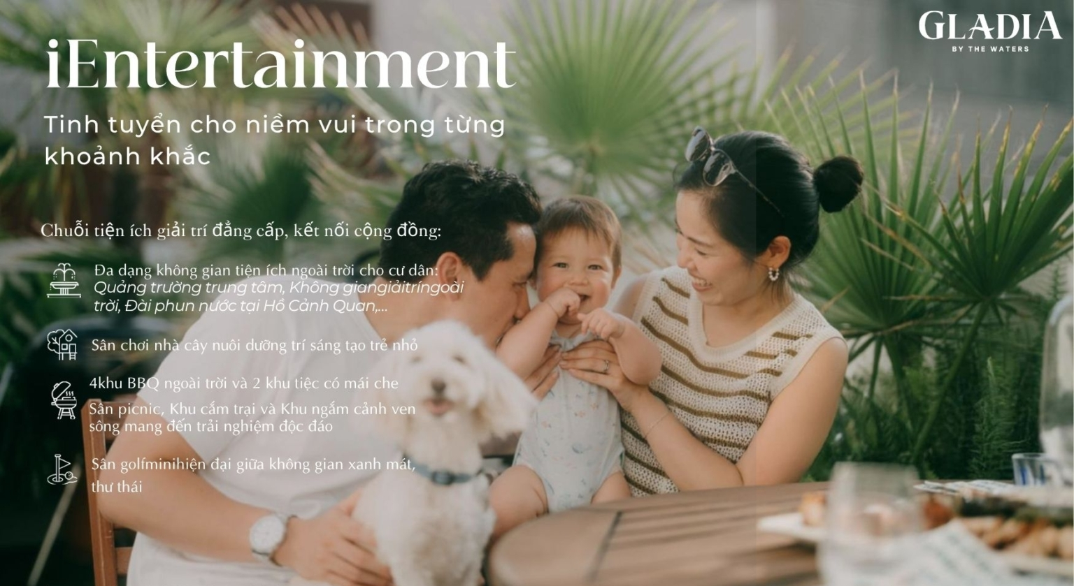 iEntertainment – Tiện Ích Giải Trí Đỉnh Cao tại Gladia by the Waters
