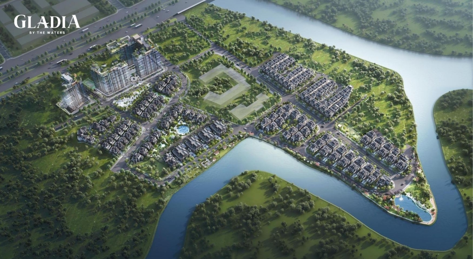Thiết Kế Biệt Thự Đơn Lập Gladia by the Waters | Mẫu Biệt Thự Độc Bản