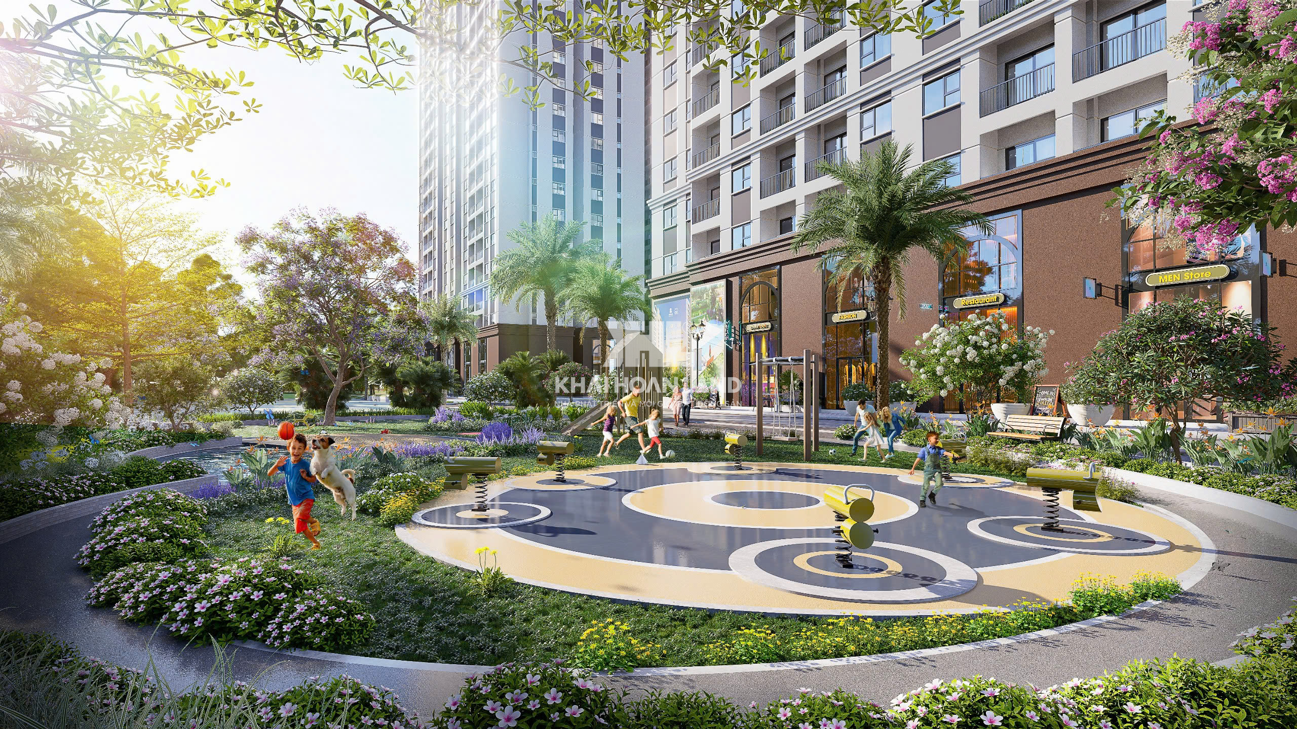 Công viên nội khu Khải Hoàn Prime